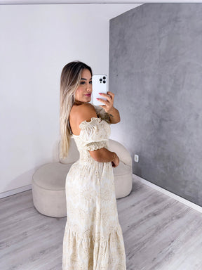 Vestido Luna  Longo