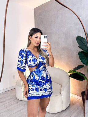 Vestido Luiza Curto
